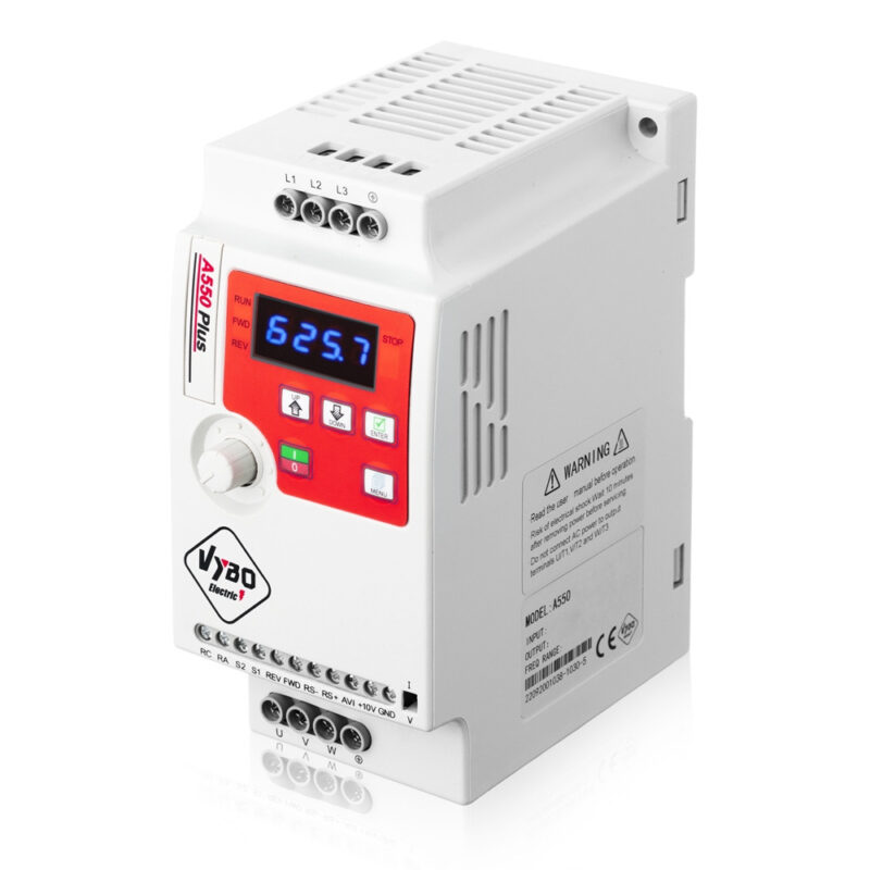 Convertisseur de fréquence 0,75kW A550 Plus (230V) En stock